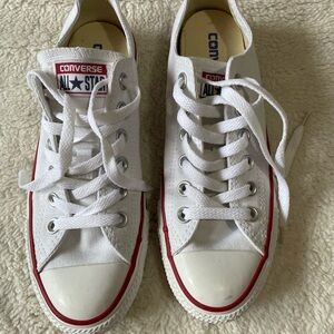 Converse White Unisex Sneakers women size 7